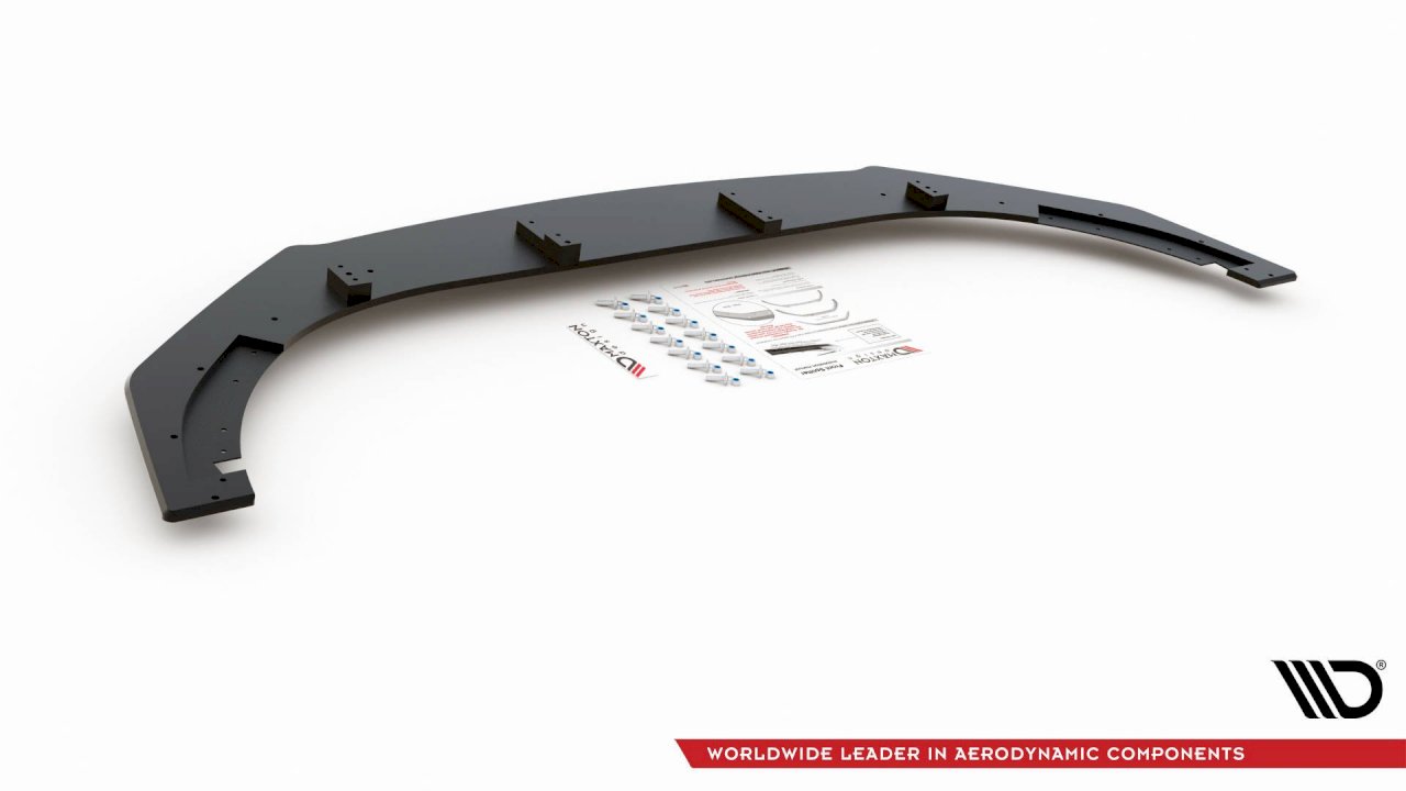 Maxton Design - STREET PRO FRONT SPLITTER V3 VW GOLF GTI MK6 (2008-2012)