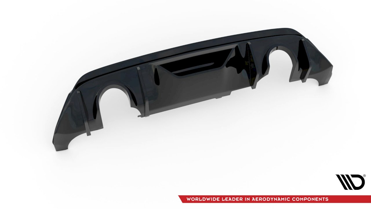 Maxton Design - REAR DIFFUSER + MILLTEK RS UPGRADE KIT - FORD FIESTA MK8/8.5 ST (2018-2024)