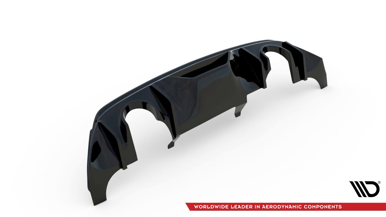 Maxton Design - REAR DIFFUSER + MILLTEK GPF/OPF BACK EXHAUST SYSTEM - FORD FIESTA MK8/8.5 ST (2018-2024)