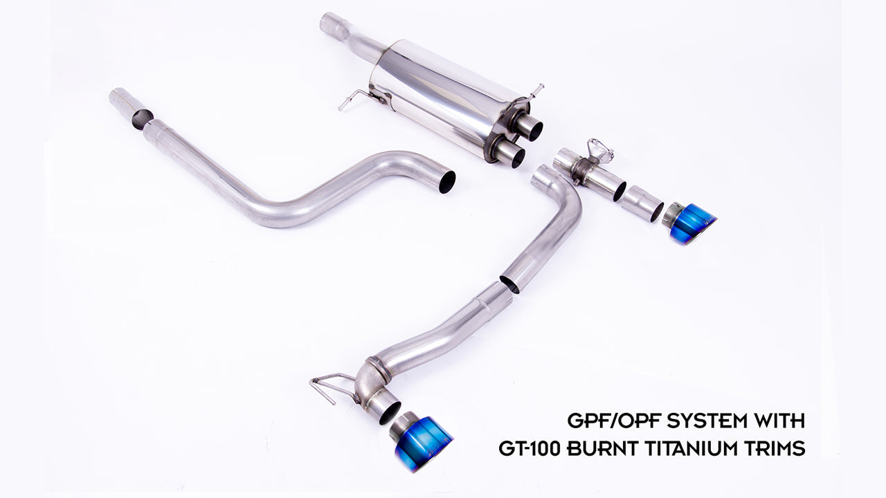 Maxton Design - REAR DIFFUSER + MILLTEK GPF/OPF BACK EXHAUST SYSTEM - FORD FIESTA MK8/8.5 ST (2018-2024)