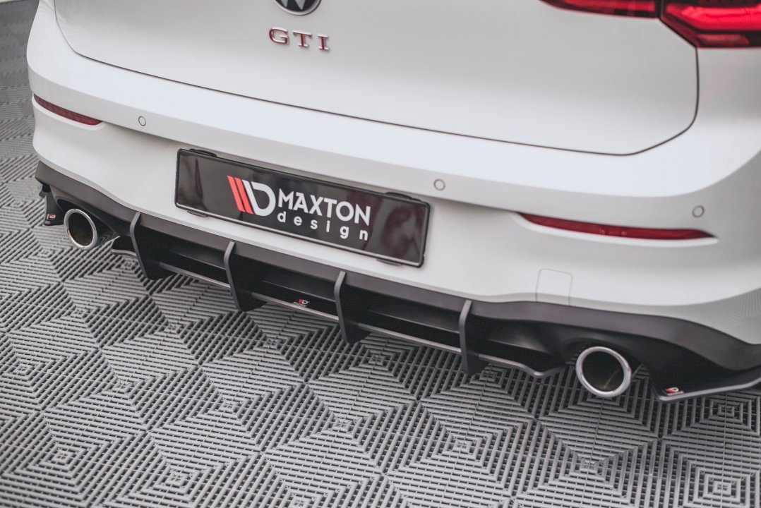 Maxton Design - STREET PRO REAR DIFFUSER V1 VW GOLF 8 GTI (2020-)