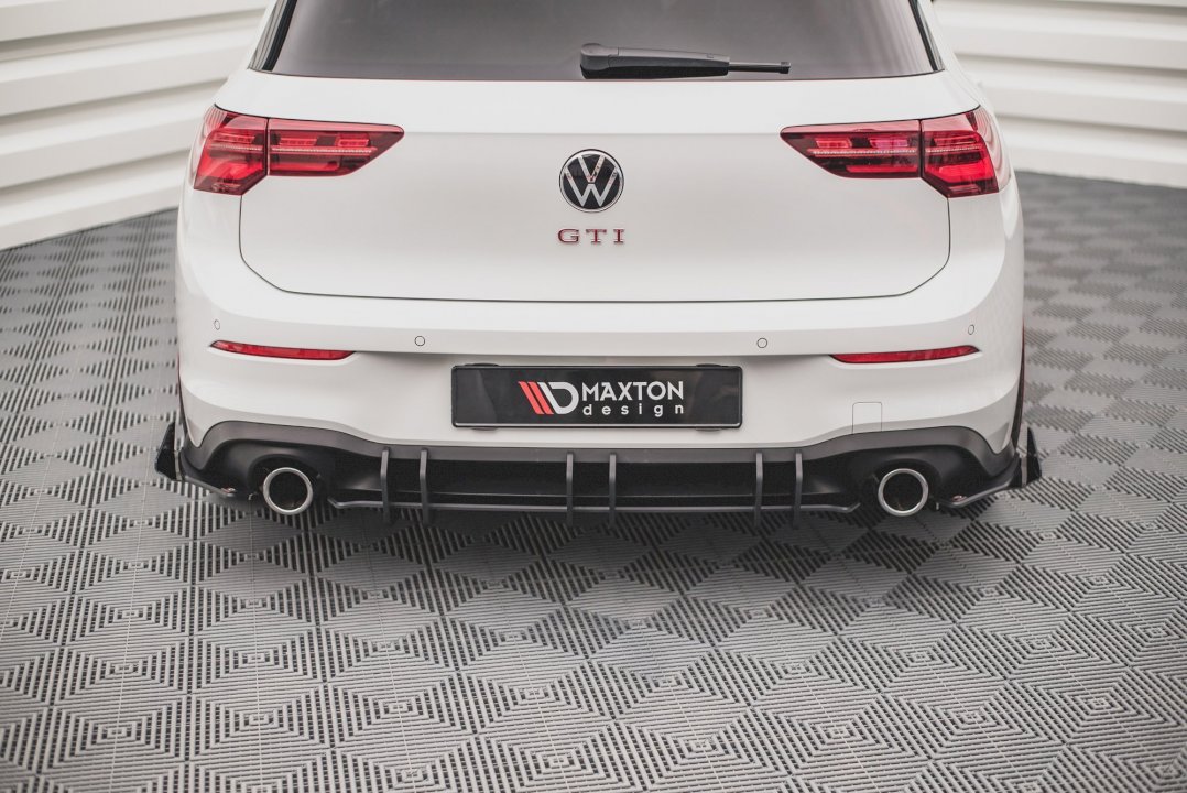 Maxton Design - STREET PRO REAR DIFFUSER V2 VW GOLF 8 GTI (2020-)