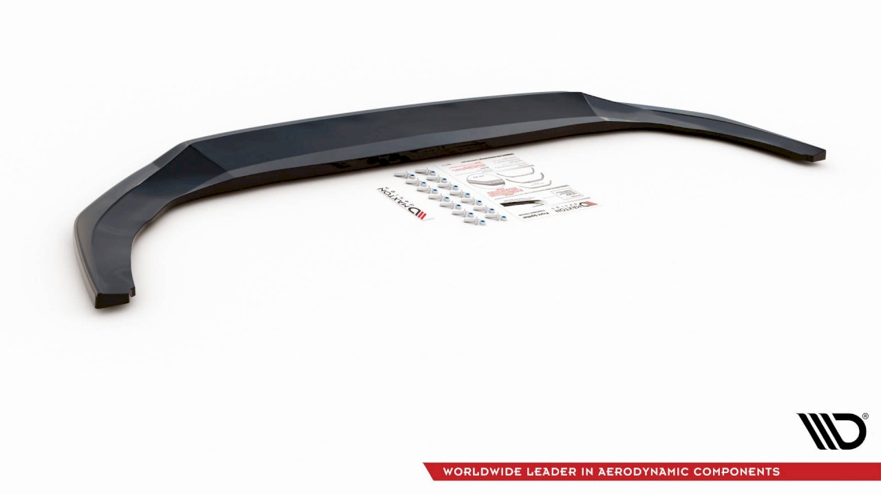 Maxton Design - FRONT SPLITTER V.4 VOLKSWAGEN GOLF GTI / GTE / R-LINE MK8