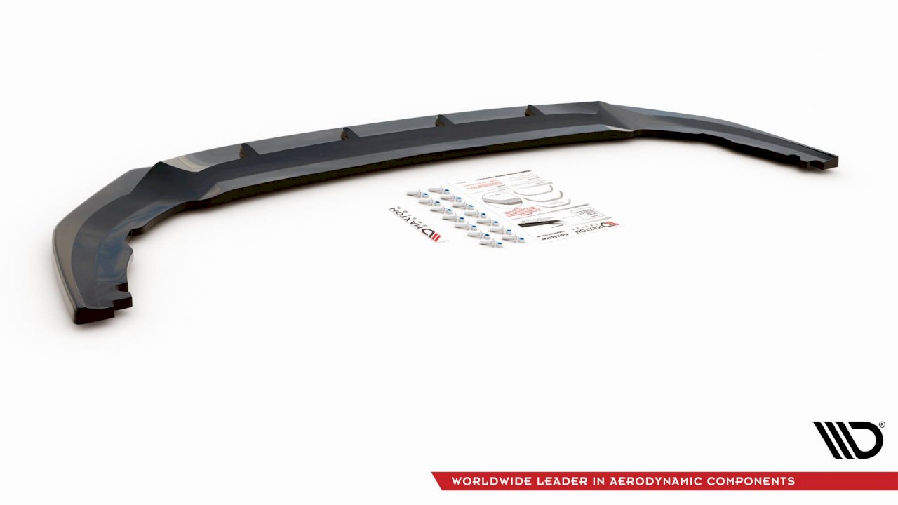 Maxton Design - FRONT SPLITTER V2 VW GOLF 8 GTI CLUBSPORT (2020-2024)