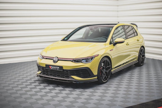 Maxton Design - FRONT SPLITTER V2 VW GOLF 8 GTI CLUBSPORT (2020-2024)
