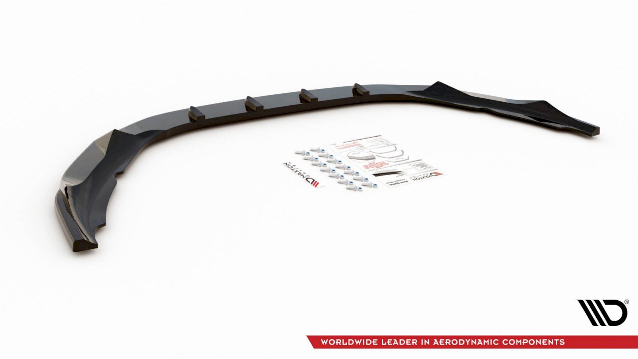 Maxton Design - FRONT SPLITTER V1 VOLVO S60 R-DESIGN MK2 (2014-2018)