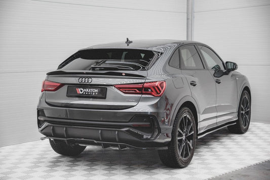 Maxton Design - Rear Splitter (Vertical Bars) Audi Q3 Sportback S-Line
