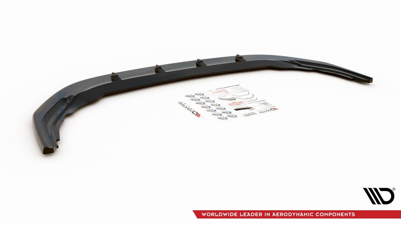 Maxton Design - FRONT SPLITTER V.1 VW GOLF R MK8 (2020-)