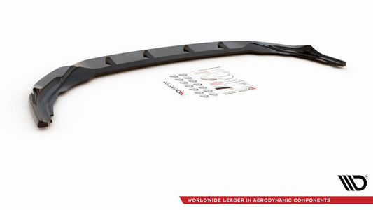 Maxton Design - FRONT SPLITTER V.4 VW GOLF R MK8 (2020-)