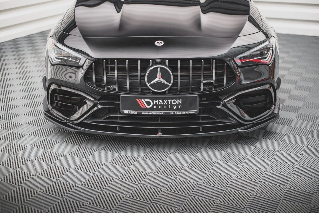 Maxton Design - FRONT SPLITTER V.1 MERCEDES-AMG CLA 45 AERO C118 (2019-)