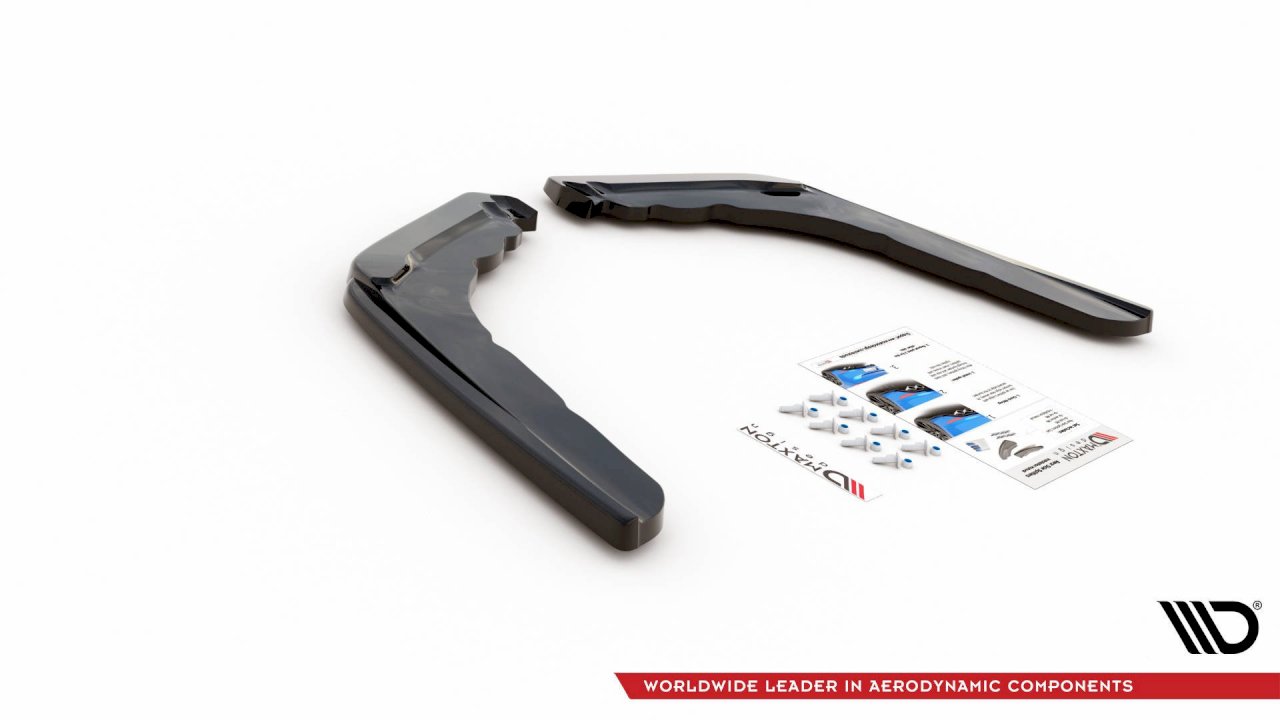 Maxton Design - REAR SIDE SPLITTERS V.1 BMW M4 F82 (2014-)