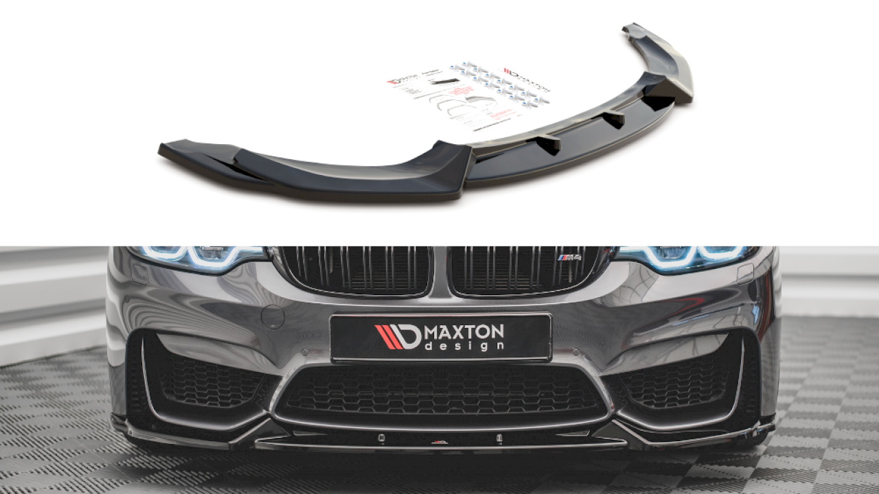 Maxton Design - FRONT SPLITTER BMW M4 F82 (2014-)