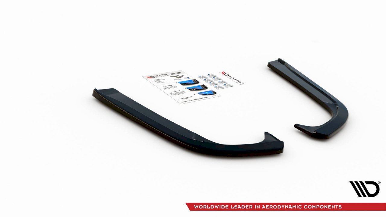 Maxton Design - REAR SIDE SPLITTERS SKODA OCTAVIA MK3 FACELIFT (2016-2020)