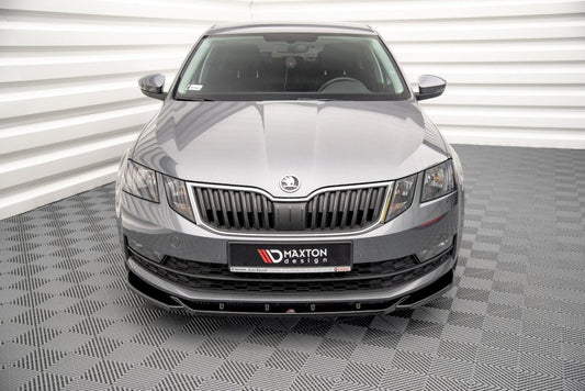 Maxton Design - FRONT SPLITTER V.2 SKODA OCTAVIA MK3 FACELIFT (2016-2020)