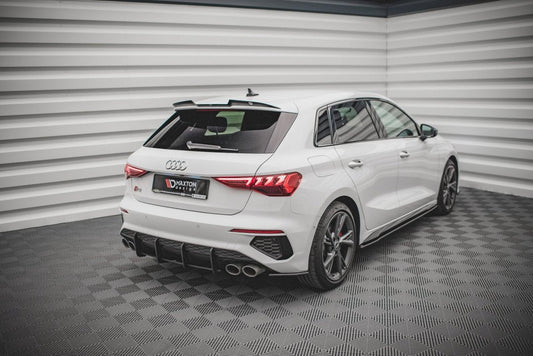 Maxton Design - STREET PRO REAR SIDE SPLITTERS AUDI S3 8Y (2020-2024)