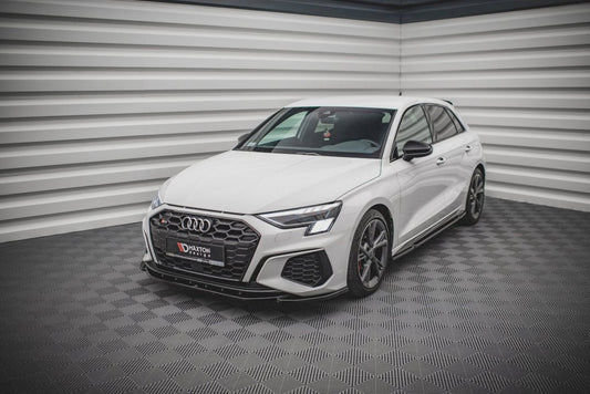 Maxton Design - FRONT SPLITTER V.4 AUDI S3 / A3 S-LINE 8Y (2020-)