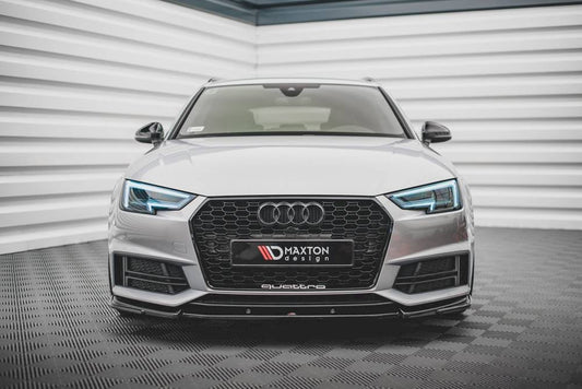 Maxton Design - FRONT SPLITTER V.3 AUDI S4 / A4 S-LINE B9