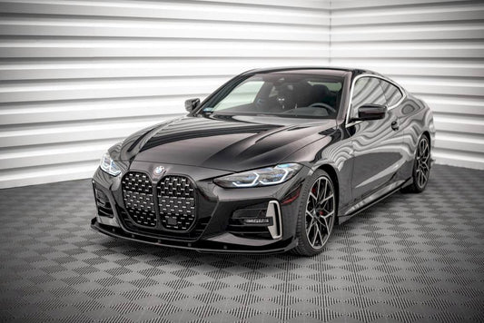 Maxton Design - STREET PRO FRONT SPLITTER (+FLAPS) BMW 4 M-PACK G22 (2020-)