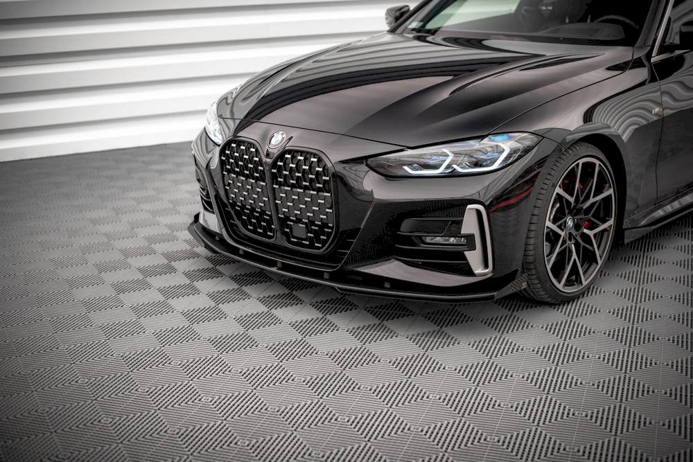 Maxton Design - STREET PRO FRONT SPLITTER (+FLAPS) BMW 4 M-PACK G22 (2020-)