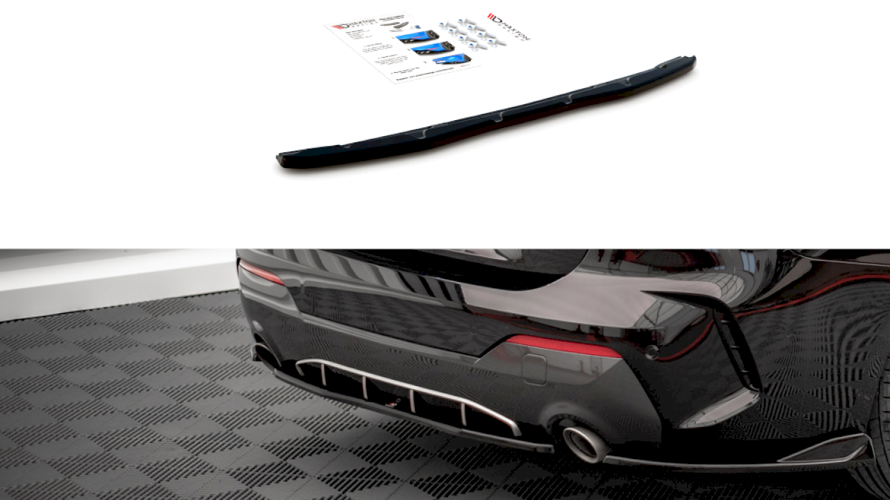 Maxton Design - CENTRAL REAR SPLITTER BMW 4 M-PACK G22 (2020-)