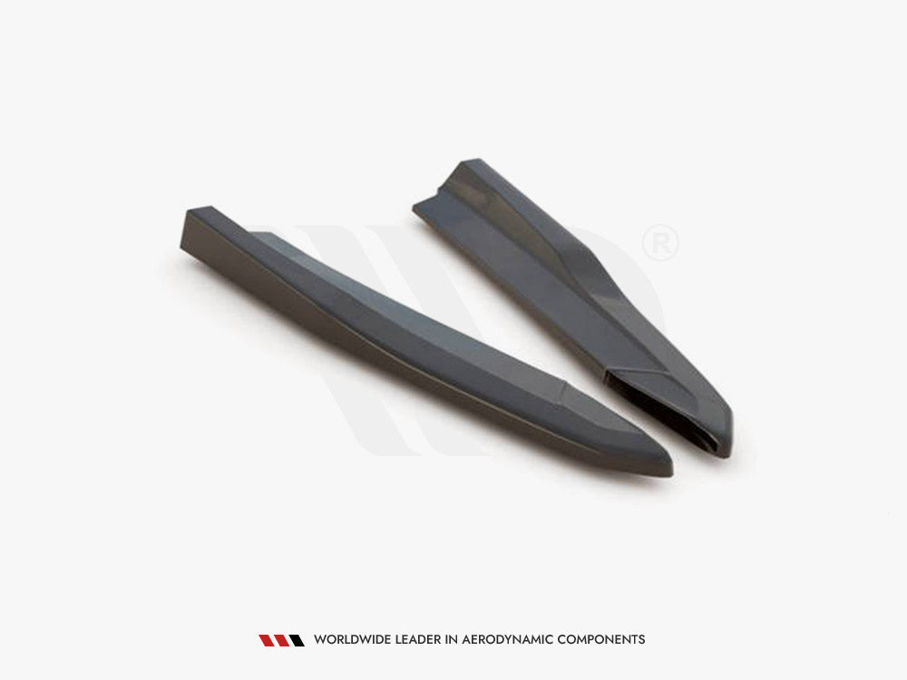 Maxton Design - Rear Side Splitters V.2 Skoda Octavia RS Estate / Liftback Mk4 / Mk4 Facelift