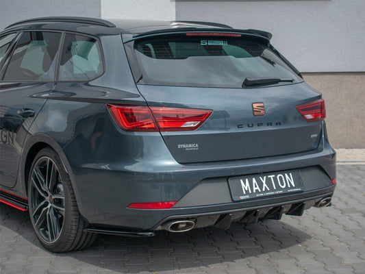 Maxton Design - REAR SIDE SPLITTERS V1 SEAT LEON MK 3.5 CUPRA ST (2017-)