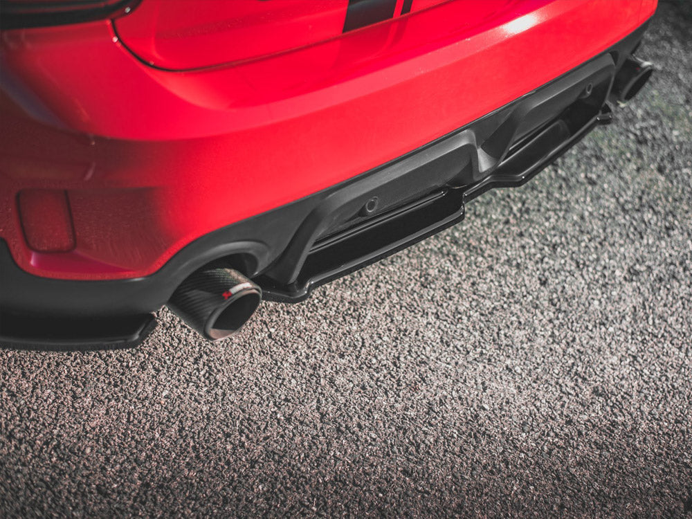 Maxton Design - CENTRAL REAR SPLITTER MINI COUNTRYMAN MK2 F60 JCW (2018-2020)