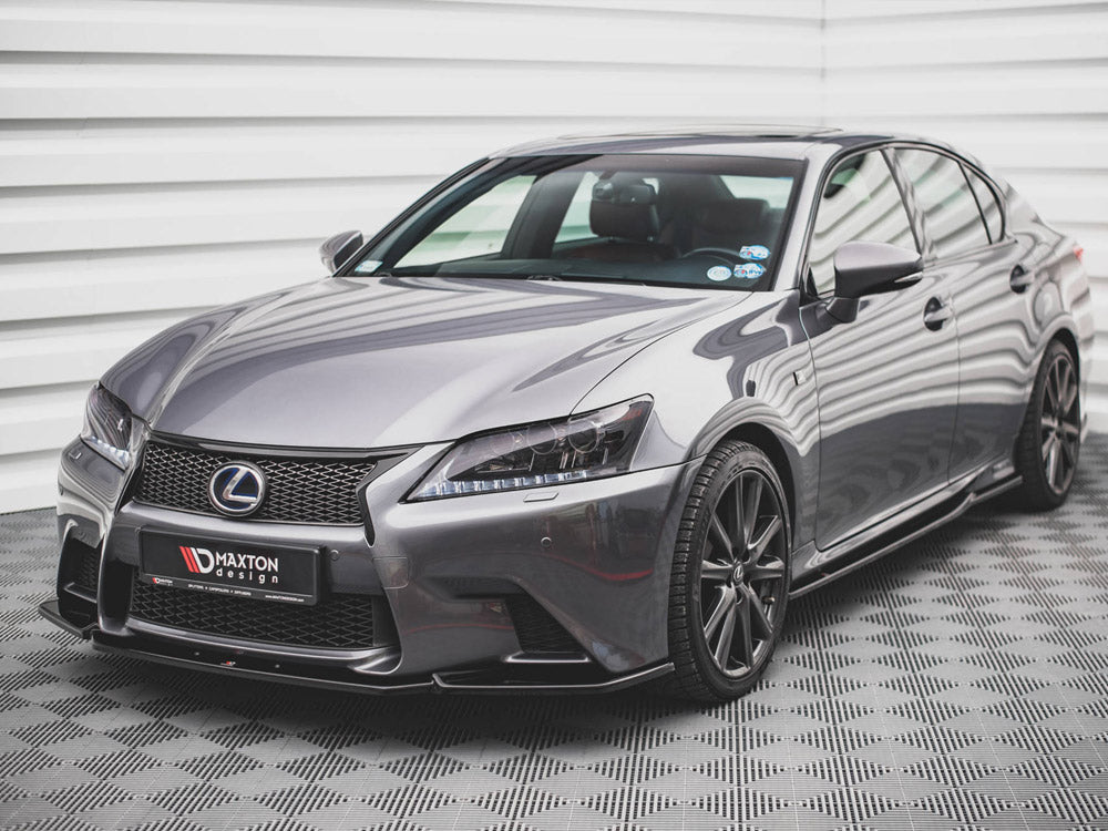 Maxton Design - FRONT SPLITTER V.1 LEXUS GS F SPORT MK4 (L10) (2012-2015)