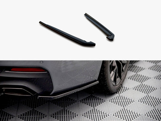 Maxton Design - REAR SIDE SPLITTERS BMW 5 G30 FACELIFT M-PACK