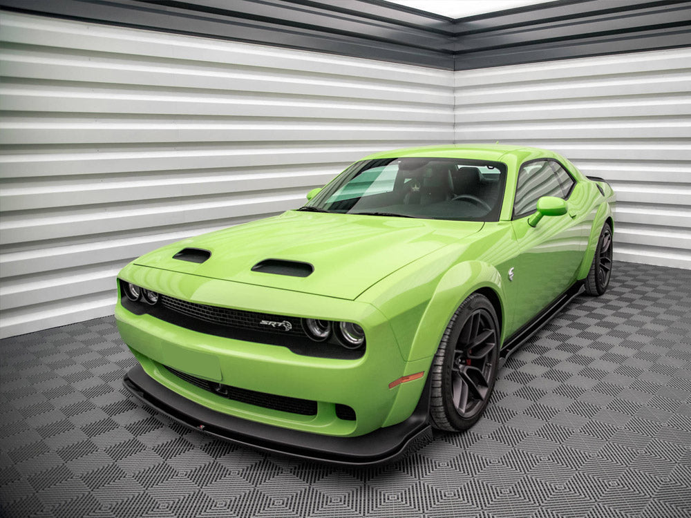 Maxton Design - SIDE SKIRTS DIFFUSERS DODGE CHALLENGER SRT HELLCAT WIDEBODY MK3