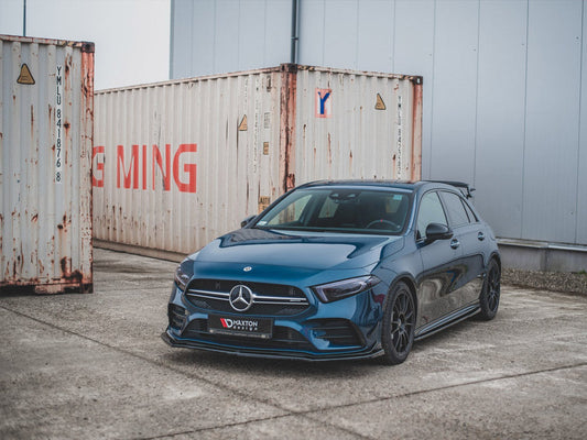 Maxton Design - SIDE SKIRTS DIFFUSERS V.1 MERCEDES A35 AMG / AMG-LINE W177