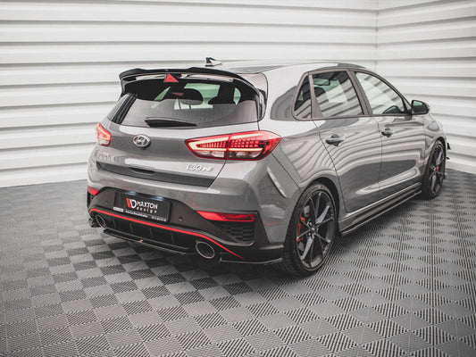 Maxton Design - CENTRAL REAR SPLITTER FOR HYUNDAI I30 N HATCHBACK MK3 FACELIFT (2020-)