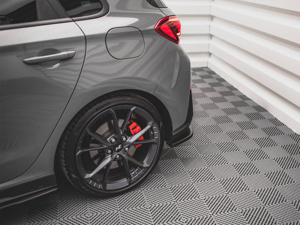 Maxton Design - REAR SIDE SPLITTERS V.2 HYUNDAI I30 N HATCHBACK MK3 FACELIFT (2020-)