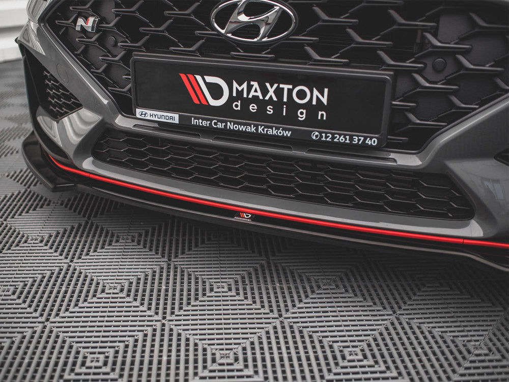 Maxton Design - Aftermarket  FRONT SPLITTER V.3 HYUNDAI I30 N HATCHBACK/FASTBACK MK3 FACELIFT (2020-)