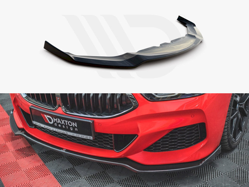 Maxton Design - Front Splitter V.2 BMW 8 Coupe G15 / 8 Gran Coupe M-pack G16