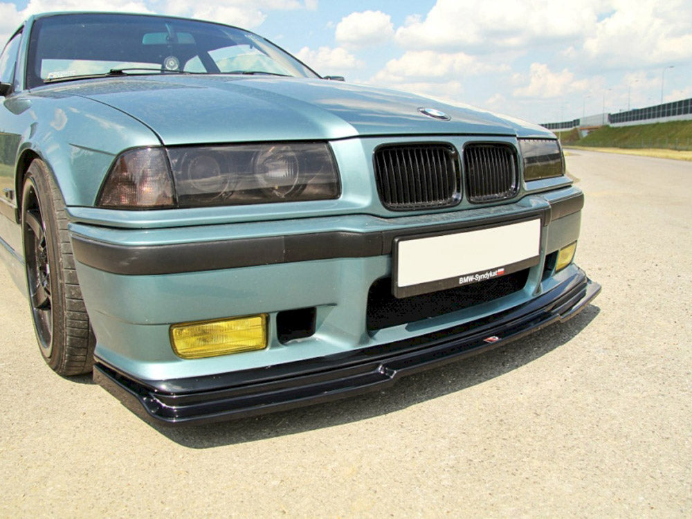 Maxton Design - Aftermarket  Front Splitter V.1 compatible with BMW M3 / 3 M-Pack Coupe / Cabrio E36