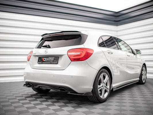 Maxton Design - REAR SIDE SPLITTERS V.1 MERCEDES A W176 (2012-2015)