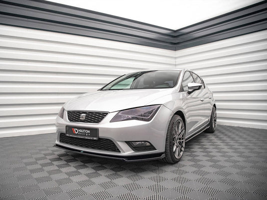 Maxton Design - FRONT SPLITTER V.2 SEAT LEON MK3 (2012-2016)