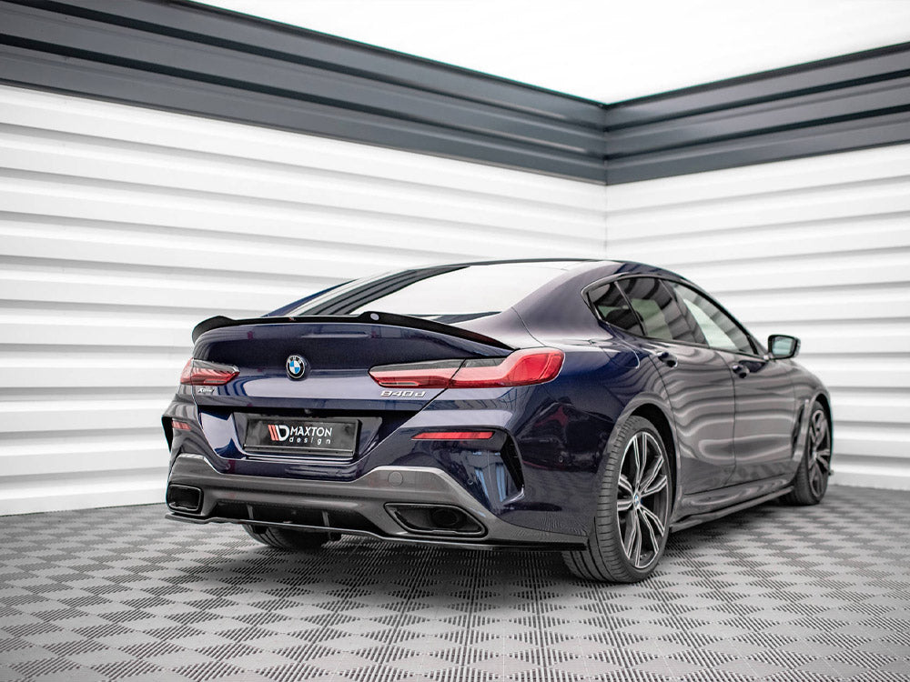 Maxton Design - Aftermarket  CENTRAL REAR SPLITTER (VERTICAL BARS) BMW M850I GRAN COUPE G16 (2019-)