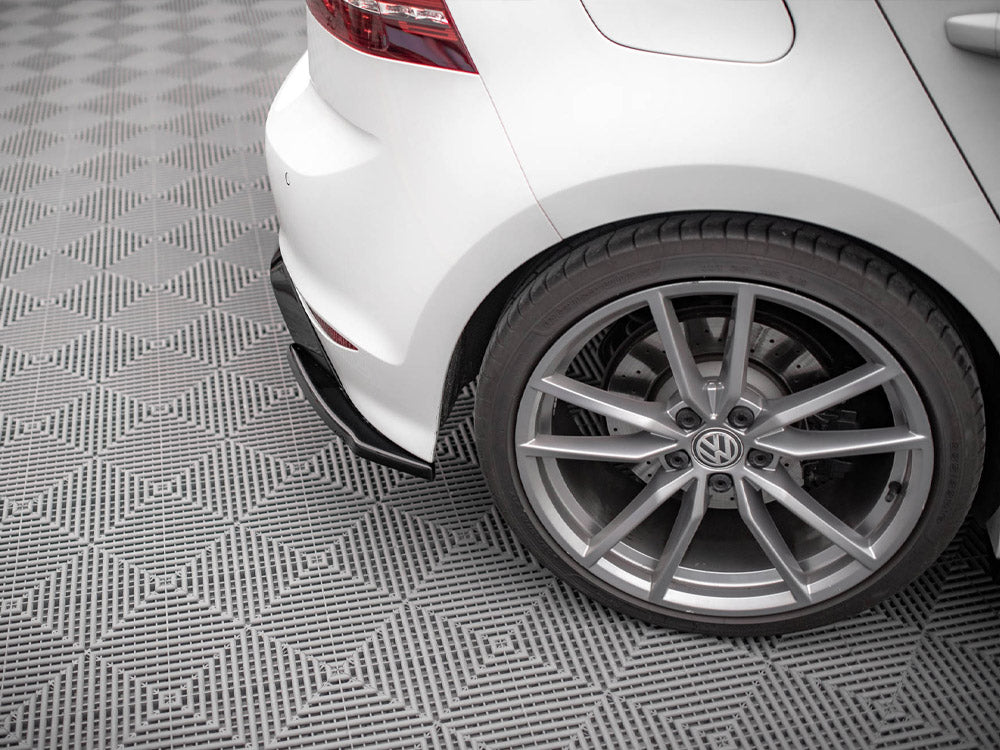 Maxton Design - REAR SIDE SPLITTERS V.4 VW GOLF R MK7 (2013-2016)