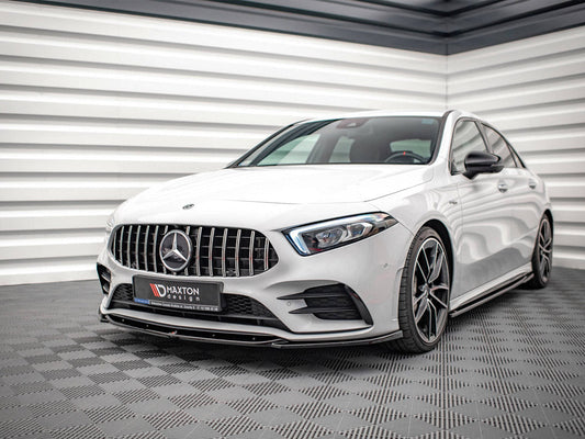 Maxton Design - FRONT SPLITTER V.5 MERCEDES A35 AMG / AMG-LINE W177