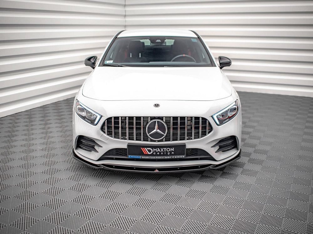 Maxton Design - FRONT SPLITTER V.5 MERCEDES A35 AMG / AMG-LINE W177