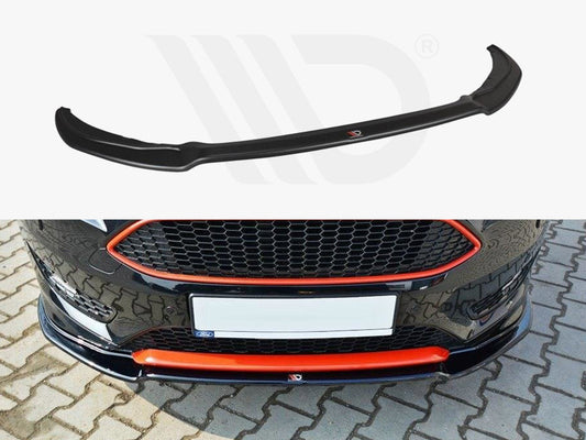 Maxton Design - FRONT SPLITTER V.2 FORD FOCUS 3 ST-LINE (FACELIFT)