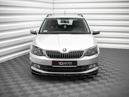 Maxton Design - FRONT SPLITTER V.2 SKODA FABIA MK3 (2014-2019)