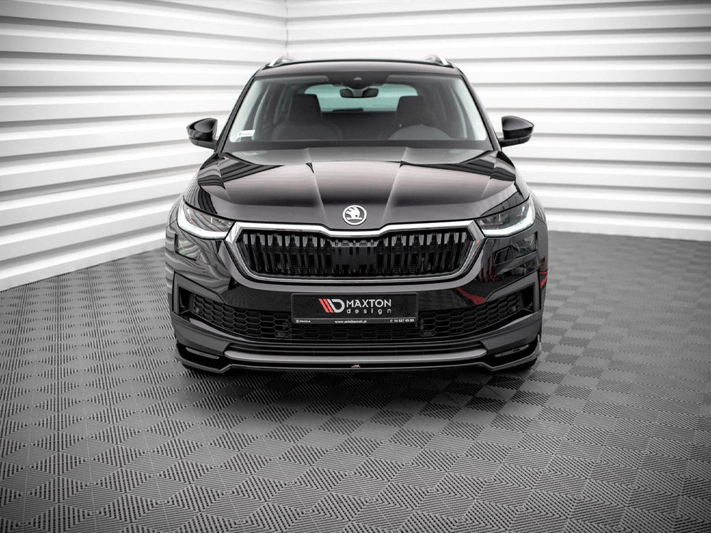 Maxton Design - FRONT SPLITTER V.2 SKODA KODIAQ MK1 FACELIFT (2019)