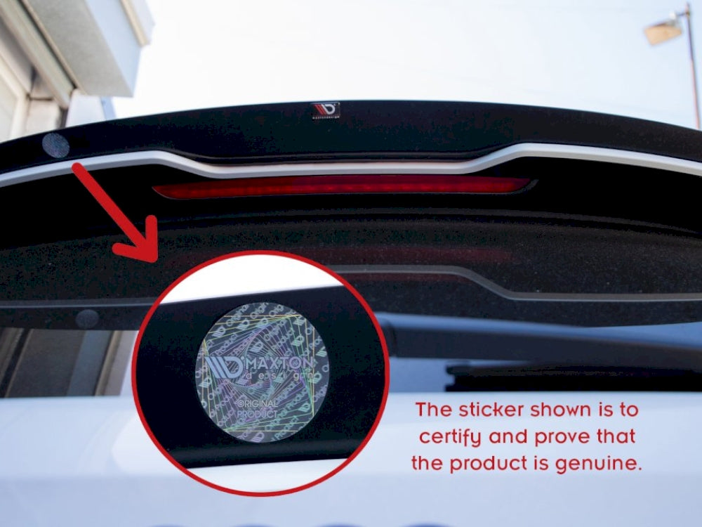 Maxton Design - SPOILER CAP AUDI Q3 S-LINE F3