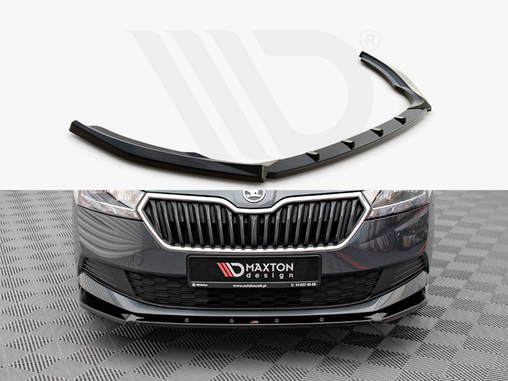 Maxton Design - FRONT SPLITTER SKODA FABIA MK3 FACELIFT (2019-)