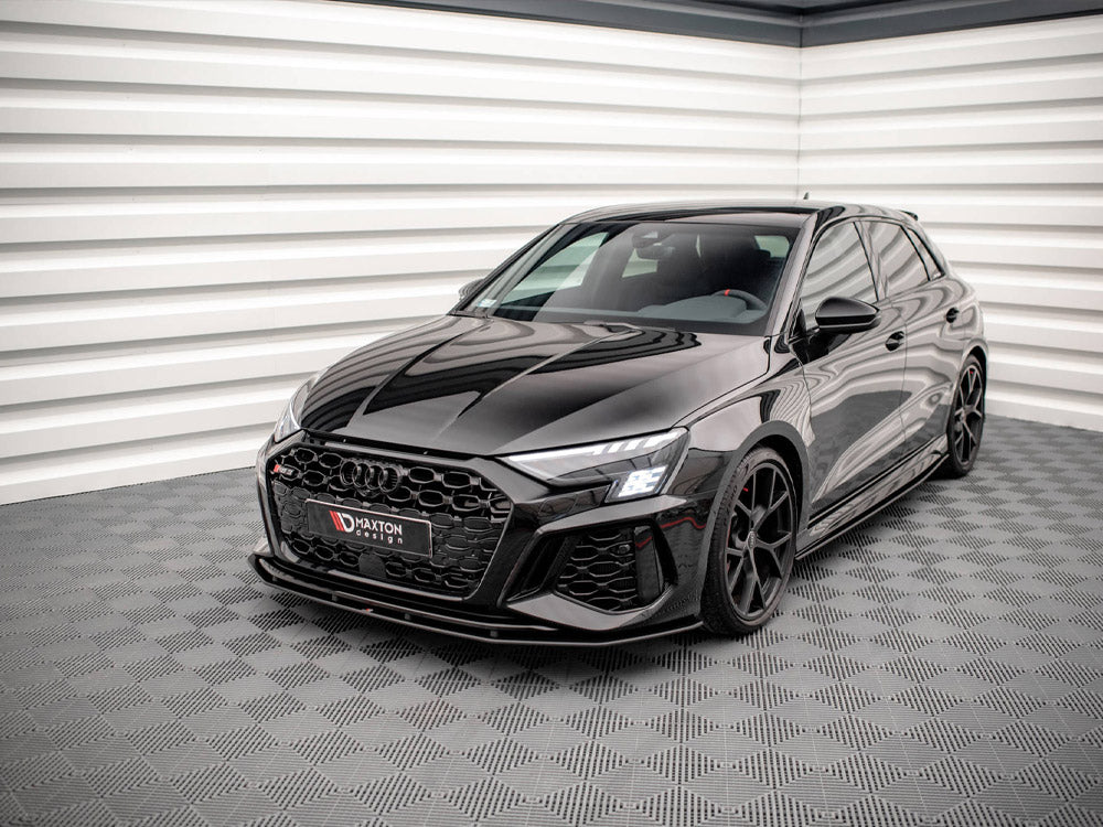 Maxton Design - STREET PRO FRONT SPLITTER AUDI RS3 SPORTBACK 8Y (2020-)