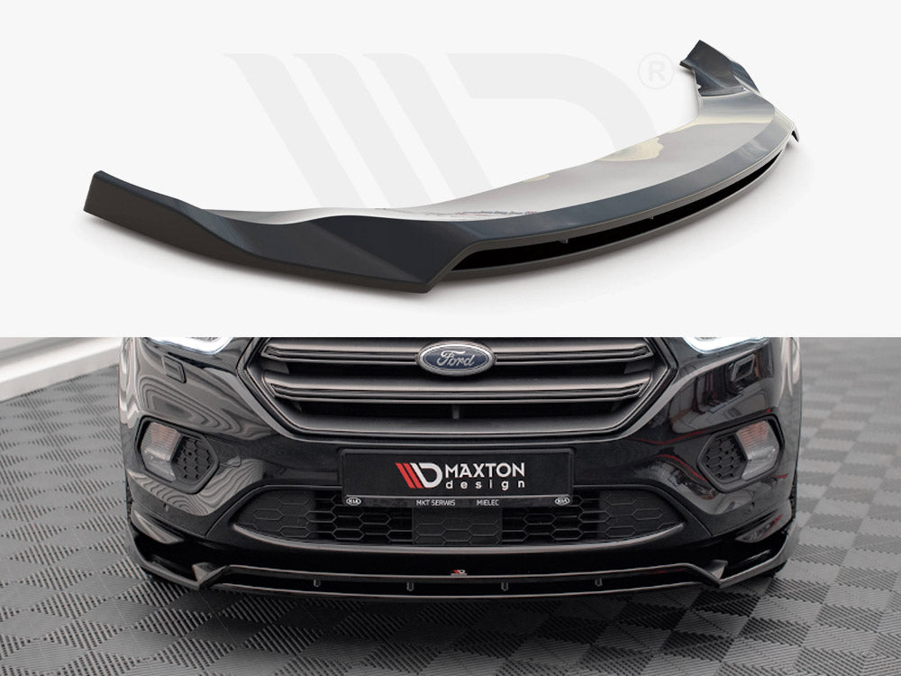Maxton Design - FRONT SPLITTER V.1 FORD KUGA ST-LINE MK2.5 (2017-2019)