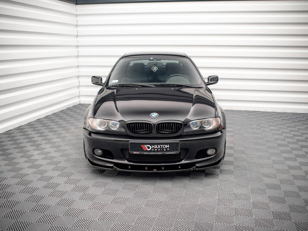 Maxton Design - FRONT SPLITTER V.2 BMW 3 COUPE M-PACK E46 (1999-2005)